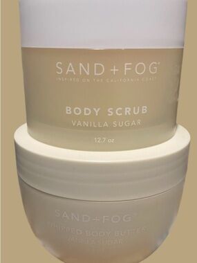 SAND+FOG Vanilla Sugar Body Scrub — Cream